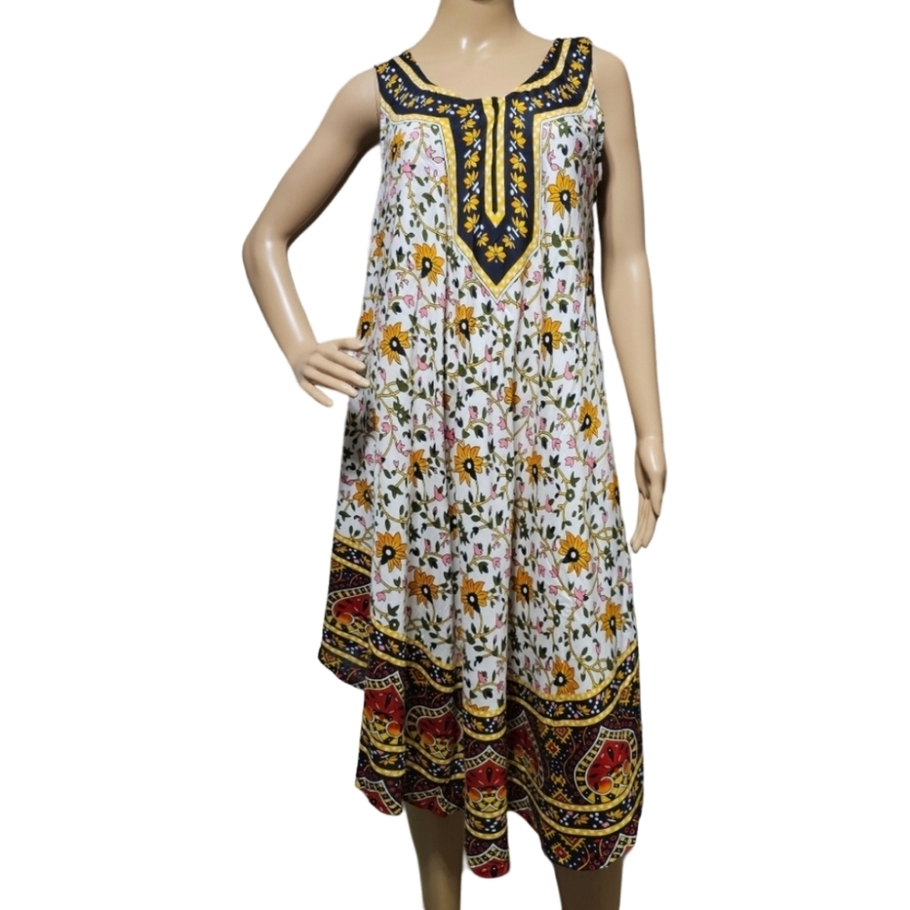 Women's Seven Islands Floral Sleeveless Summer Dress